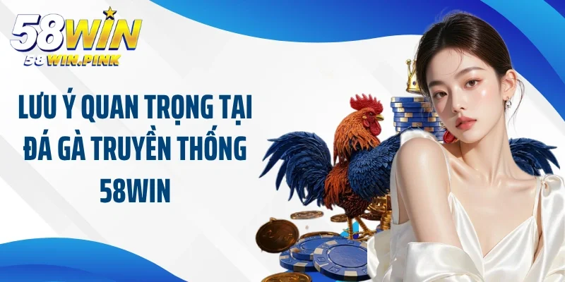 Đá Gà Truyền Thống 58Win - Khám Phá Tài Năng Của Chiến Kê 4 Lưu ý quan trọng tại đá gà truyền thống 58Win